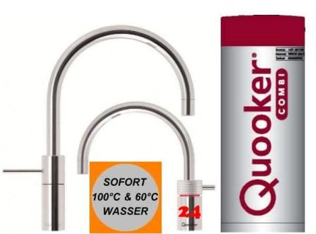 QUOOKER NORDIC ROUND Combi+ 3.0 TWINTAPS