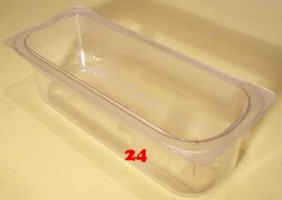 (136) Rieber Gastrobeh�lter 1/3 Kunststoff transparent