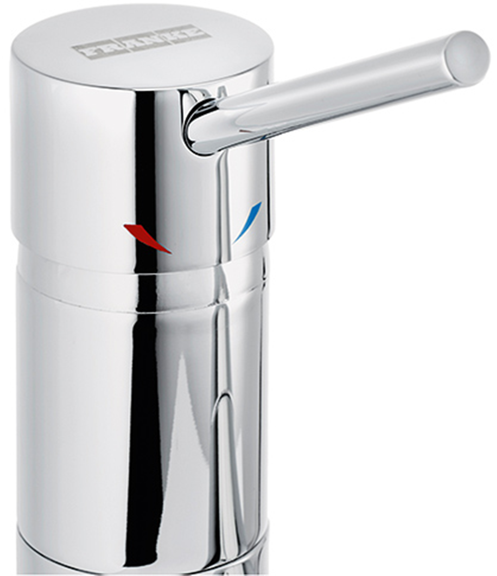 FRANKE Küchenarmatur Rotondo Chrom Einhebelmischer mit Festauslauf / 260365