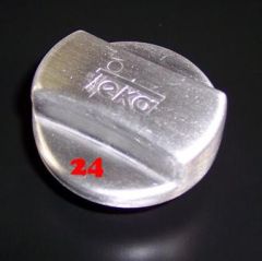 TEKA Drehknopf gro� Edelstahl-2011