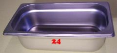 (071) Rieber Gastrobeh�lter Edelstahl 1/3 ungelocht