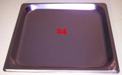 (166) Rieber Gastrobeh�lter Edelstahl 2/3 ungelocht