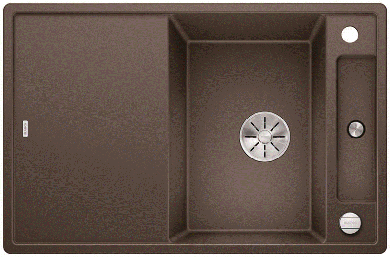 BLANCO AXIA III 45 S preiswert kaufen | Silgranit Splen Farbe Cafe InFino