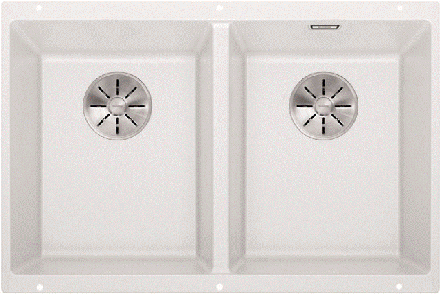 BLANCO SUBLINE 350/350-U gnstig kaufen | Unterbausplen Farbe Wei InFino