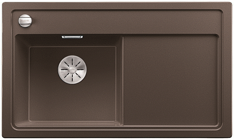BLANCO ZENAR 45 S F kaufen | Silgranit Splen preiswert Farbe Cafe InFino Becken links
