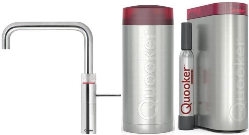 QUOOKER Fusion Square Chrom COMBI & CUBE online kaufen | Kochendwasserhahn & Trinkwassersystem | Der Wasserhahn, der alles kann | Splenshop24