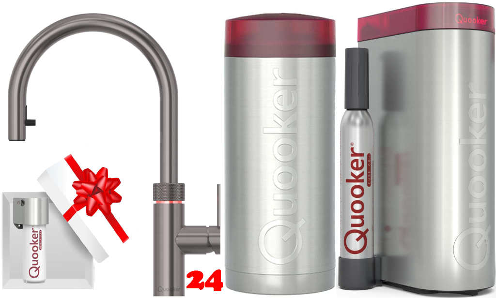 QUOOKER Flex Chrom COMB & CUBE jetzt kaufen | Vorgesehen f�r einen Kaltwasseranschluss | Sp�lenshop24