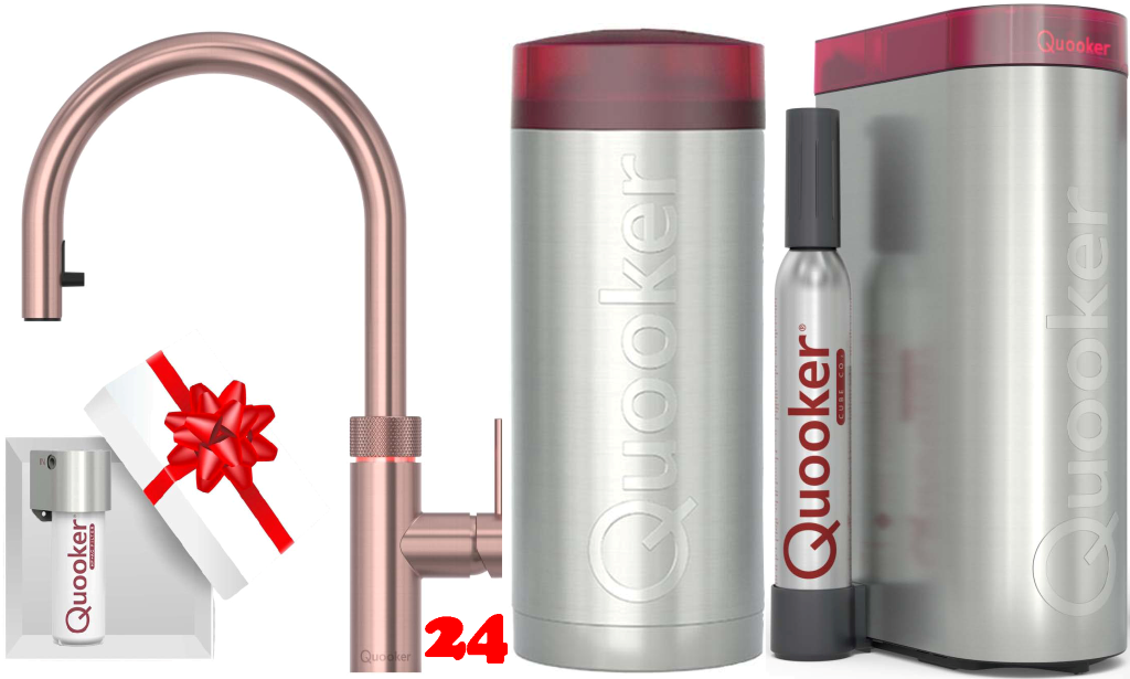 QUOOKER Flex Chrom COMBI+ & CUBE kaufen | Sp�lenshop24