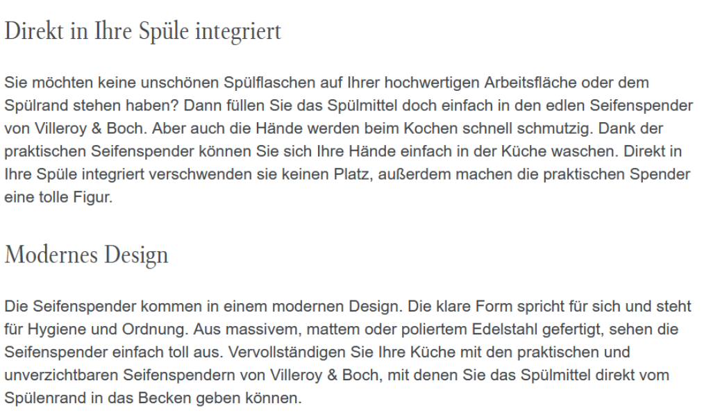 Villeroy & Boch SMS ESM gnstig kaufen | Splenshop24
