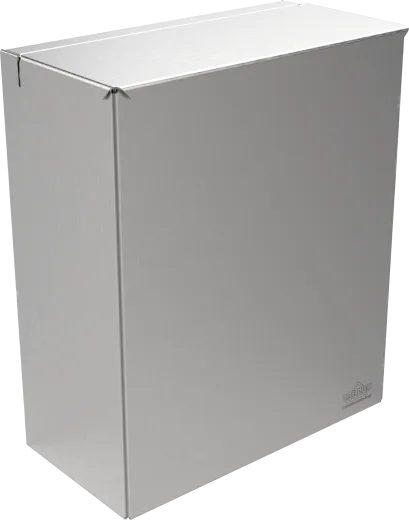 DREILICH Sirius II Hygiene-Abfallbehlter 9110301 zur verdeckten Wandmontage mit stabilem Deckel Fassungsvermgen ca. 5 Liter (2002080024)