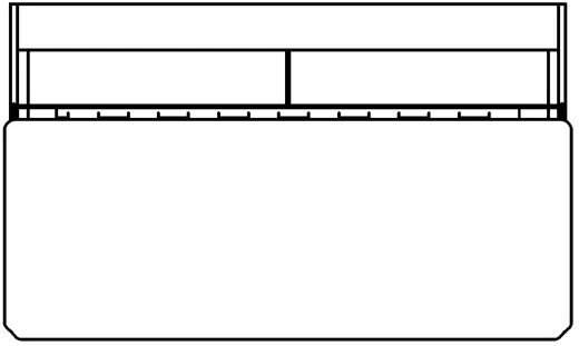 DREILICH Sirius II Hygiene-Abfallbehlter 9110101 zur verdeckten Wandmontage mit stabilem Deckel Fassungsvermgen ca. 5 Liter ohne Nachfllmedien (2002080025)