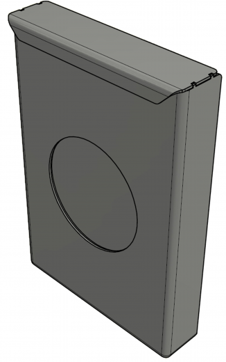 DREILICH Sirius II Hygienebeutelspender 9110202 fr Polybeutel zur Montage an die Wand (2002080039)