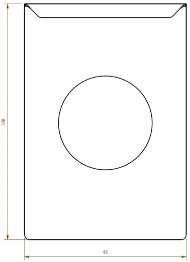 DREILICH Sirius II Hygienebeutelspender 9110202 fr Polybeutel zur Montage an die Wand (2002080039)
