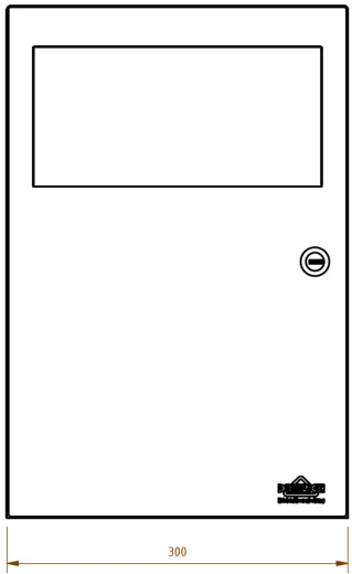 DREILICH Sirius II Hygiene-Abfallbehlter 9110104 zur Aufputz- oder Unterputzmontage mit Schwingklappe Fassungsvermgen ca. 5,5 Liter (2002080026)