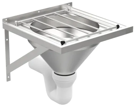 DREILICH Fkalienausguss wandhngend 460 fugenlos eingeschweites Becken fr medizinischen Bereich (3504180115)