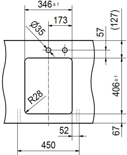 FRANKE Kchensple Mythos MYX 210-34 Einbausple Slimtop / Flchenbndig mit Siebkorb als Druckknopfventil