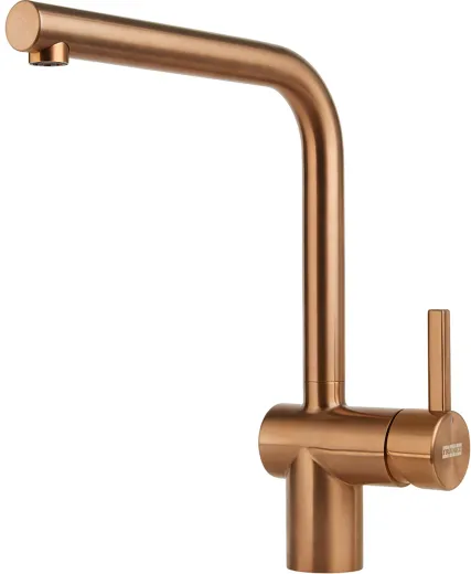 FRANKE Kchenarmatur Atlas Neo Einhebelmischer Copper (PVD) mit Festauslauf 180 schwenkbar mit Laminar Perlator