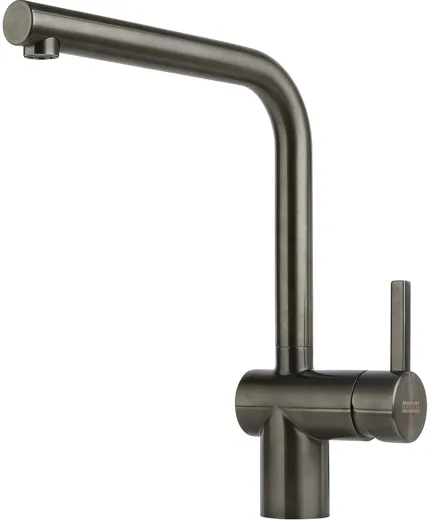 FRANKE Kchenarmatur Atlas Neo Einhebelmischer Anthracite (PVD) mit Festauslauf 180 schwenkbar mit Laminar Perlator