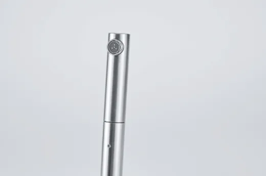 FRANKE Kchenarmatur Tango Neo Einhebelmischer Edelstahl massiv mit Zugauslauf 120 schwenkbarer Auslauf