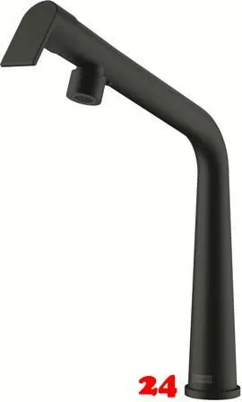 FRANKE Kchenarmatur Icon Einhebelmischer Black Matt mit Festauslauf 120 schwenkbarer Auslauf