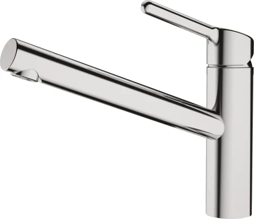 FRANKE Kchenarmatur Orbit Einhebelmischer Chrom mit Festauslauf 360 schwenkbarer Auslauf mit Laminar Strahlregler Niederdruck