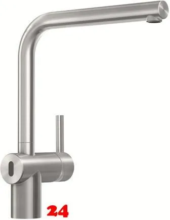 FRANKE Kchenarmatur Atlas Neo Sensor Einhebelmischer Edelstahl massiv mit Sensor-Technologie mit Festauslauf 180 schwenkbarer Auslauf