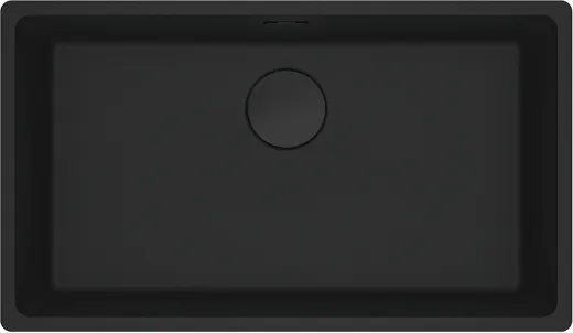 FRANKE Abdeckkappe fr den Abfluss schwarz 112.0657.146 passend zur Splenserie Maris