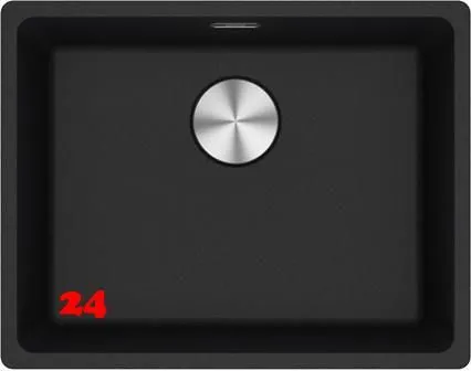 FRANKE Kchensple Maris MRG 210-52 Fragranit+ Granitsple Flchenbndig mit Siebkorb als Druckknopfventil