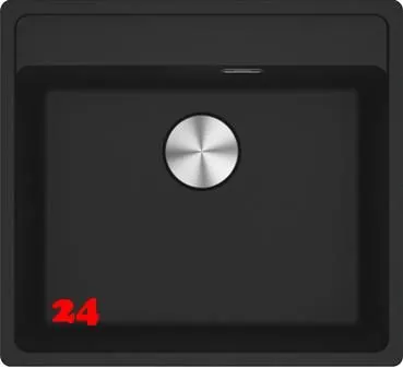 FRANKE Kchensple Maris MRG 210-52 A HLB Fragranit+ Granitsple Flchenbndig mit Siebkorb als Druckknopfventil