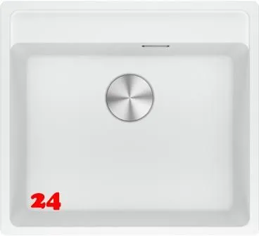 FRANKE Küchenspüle Maris MRG 610-52 A HLB Fragranit+ Granitspüle / Einbauspüle mit Siebkorb als Stopfenventil FRANKE Küchenspüle Maris MRG 610-52 A HLB Fragranit+ Granitspüle / Einbauspüle mit Siebkorb als Stopfenventil