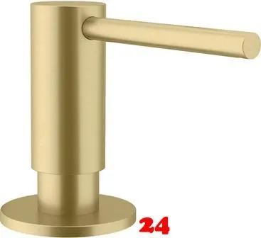 FRANKE Seifenspender Atlas Neo Gold (PVD) Splmittelspender / Dispenser mit Druckbettigung (1120717105)