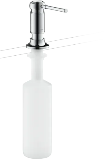 AXOR Montreux Seifenspender Chrom Splmittelspender / Dispenser mit Druckbettigung (42018000)
