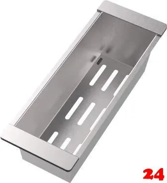 Villeroy & Boch Einhängeschale aus Edelstahl passend Modell Subway Style 60S (8K3800K1) Villeroy & Boch Einhängeschale aus Edelstahl passend Modell Subway Style 60S (8K3800K1)