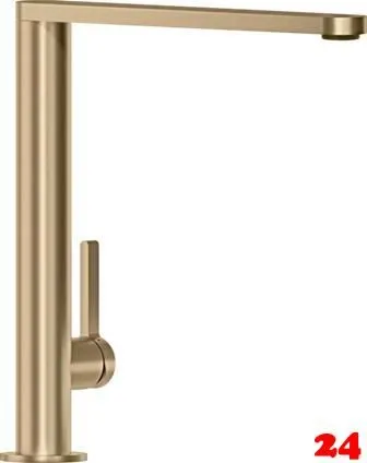 Villeroy & Boch Kchenarmatur Finera Einhebelmischer Goldfarben (PVD) mit Festauslauf