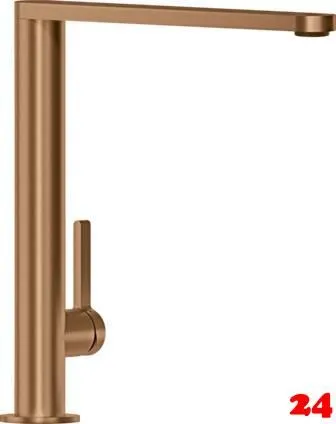 Villeroy & Boch Kchenarmatur Finera Einhebelmischer Bronzefarben (PVD) mit Festauslauf