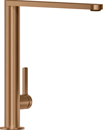 Villeroy & Boch Kchenarmatur Finera Einhebelmischer Bronzefarben (PVD) mit Festauslauf