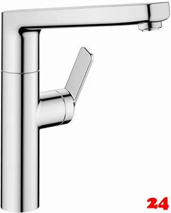 KWC Kchenarmatur Domo 6.0 10.661.013.000FL Einhebelmischer Chrom mit Festauslauf (124926)