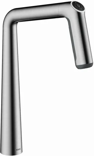 KWC Kchenarmatur Kio 10.481.232.127FL IntelligentControl - Elektronische Steuerung Decor Steel mit Zugauslauf und Brausefunktion (125195)