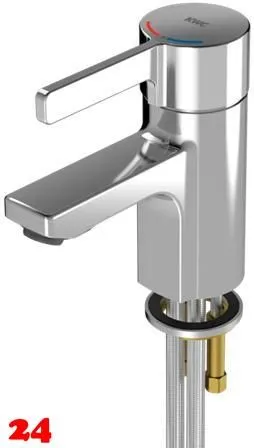 KWC PROFESSIONAL F5L Therm Thermostat Einhebel-Standbatterie F5LT1001 DN 15 Vorrichtung fr die optionale Hygieneeinheit