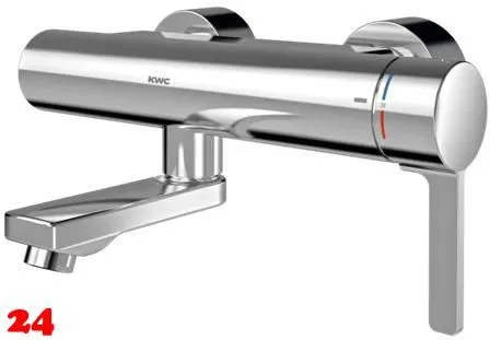 KWC PROFESSIONAL F5L-Therm Thermostat Einhebel-Wandbatterie F5LT1004 DN 15 zur Aufputzmontage fr Waschanlagen