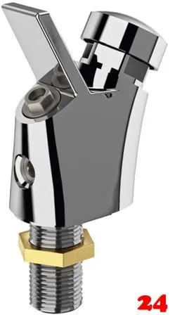 KWC PROFESSIONAL Anima Trinkbrunnenarmatur ANMX-BU mit Druckknopf passend zu Anima Trinkbrunnen