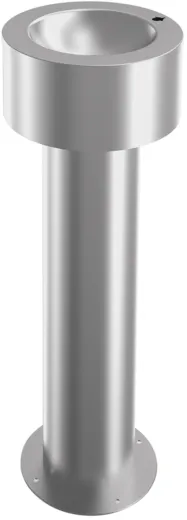 KWC PROFESSIONAL Anima Standtrinkbrunnen ANMX32L ohne berlauf mit runder Standsule zur freistehenden Montage