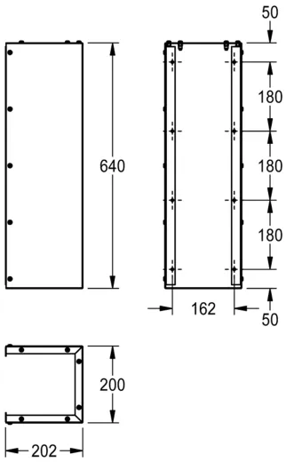 KWC PROFESSIONAL Anima Siphonabdeckung ANMX-S1 Schrze passend fr Wandtrinkbrunnen ANMX30U