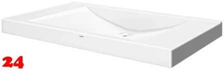 KWC PROFESSIONAL Quadro-FX Einzelwaschtisch ANMW0036 Waschtisch MIRANIT für Wandmontage rechteckige Mulde KWC PROFESSIONAL Quadro-FX Einzelwaschtisch ANMW0036 Waschtisch MIRANIT für Wandmontage rechteckige Mulde