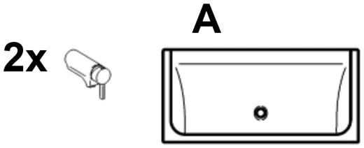 KWC PROFESSIONAL Futura exklusiv Waschrinne SANW1600 MIRANIT fr Wandmontage oder freistehende doppelreihige Montage (1600mm)