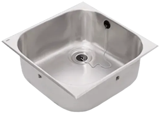 KWC PROFESSIONAL Sirius Einlegebecken C20132W Einbaubecken als Mehrzweck- oder Ausgussbecken (Beckentiefe 250mm)