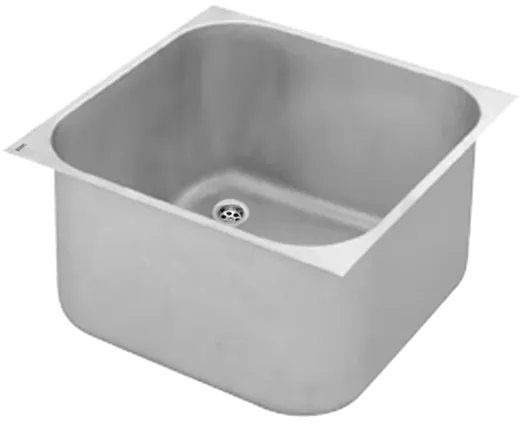 KWC PROFESSIONAL Anima Einlegebecken C20133N Einbaubecken als Mehrzweck- oder Ausgussbecken (Beckentiefe 300mm)