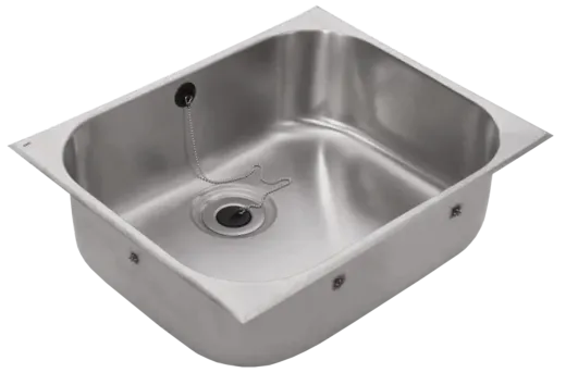 KWC PROFESSIONAL Sirius Einlegebecken C20150W Einbaubecken als Mehrzweck- oder Ausgussbecken (Beckentiefe 300mm)