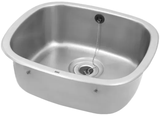KWC PROFESSIONAL Sirius Einlegebecken C20137N Einbaubecken als Mehrzweck- oder Ausgussbecken (Beckentiefe 180mm)