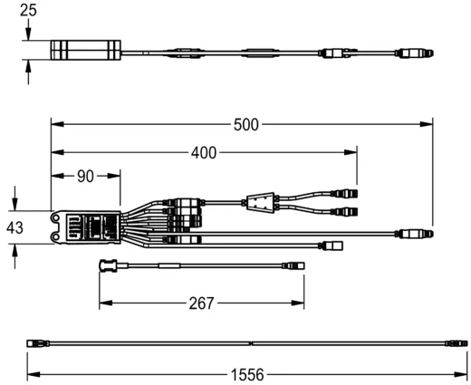 KWC PROFESSIONAL Elektronikmodul fr Trinkwasserwrmer ZAQUA031 Zur Einbindung in AQUA 3000 open